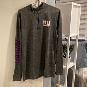 NY Giants Half Zip
